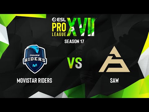 Movistar Riders vs sAw | Map 1 Overpass | ESL Pro League Season 17