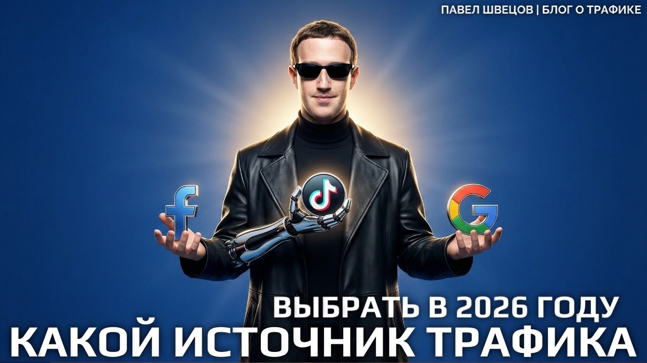Какой источник трафика выбрать в 2026 году ? | Сравниваем и выбираем что выбрат?