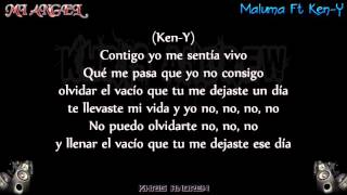 Mi Angel   Maluma Ft Ken Y Letra 2015