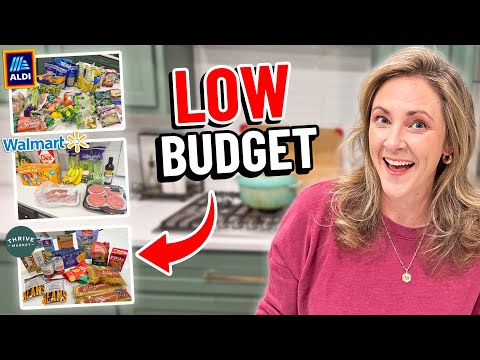 ✨Realistic Grocery Haul + Meal Plan:  Realistic Budget | Week #2 USDA Grocery Budgets