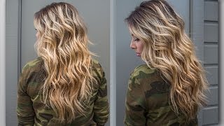 How to : Perfect Beach Wave Hair!