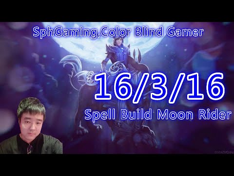 SphGaming try play Luna Highlight, Luna Magic Spell Build,16 kills !