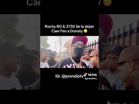 ROCHY RD Y 3730 SE LA DEJAN CAER A DONATY #rochyrd #treintisiete #donaty #elmovimientoparalelo #rap