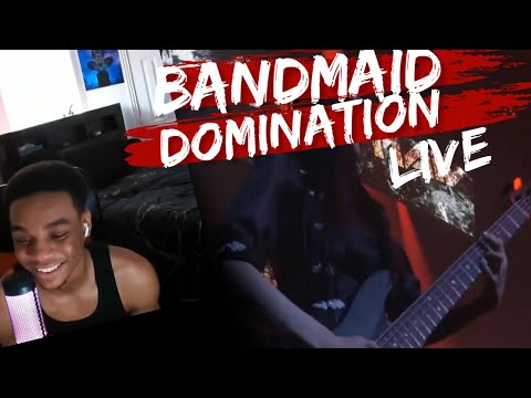 FIRST TIME LISTENING TO BANDMAID | DOMINATION LIVE 🏴‍☠️| REACTION!!!! *I NEED TO SEE THEM*