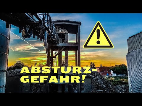 Das verlassene Zementwerk - Lost Place mit Absturzgefahr(en)