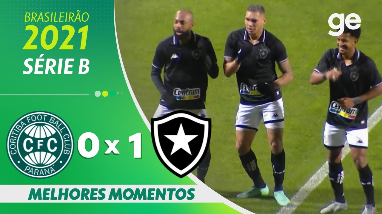 VÍDEO: Gol e melhores momentos da vitória do Botafogo sobre o Coritiba no Couto Pereira
