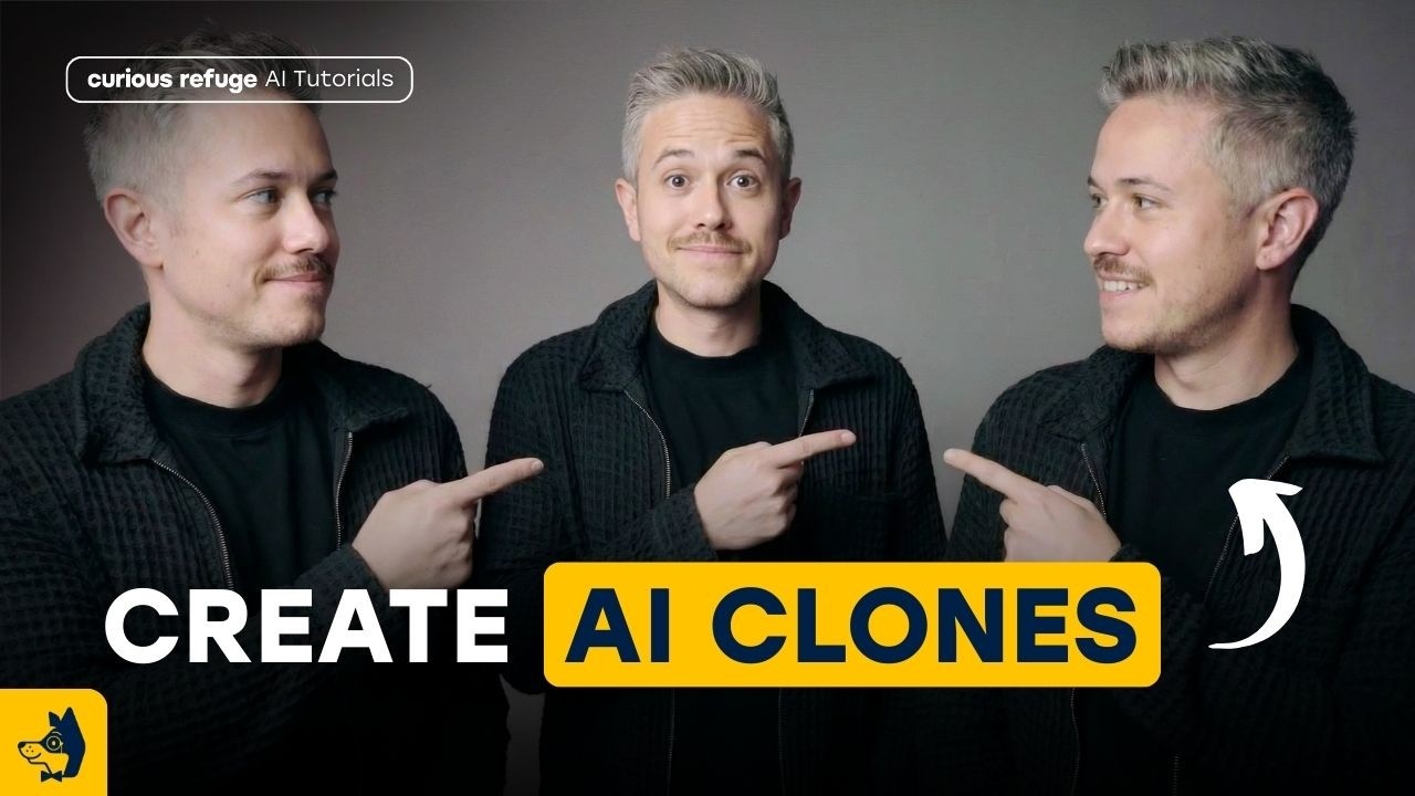 I Cloned Myself with AI… Here’s the NEW Workflow