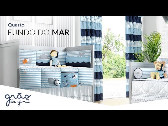 QUARTO DE BEBÊ FUNDO DO MAR | GRÃO DE GENTE