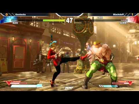 WNF 1.8 SFV - Season Finale - Gootecks (Alex) vs Blackdeff (Karin)