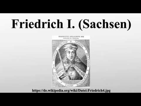 Friedrich I. (Sachsen)