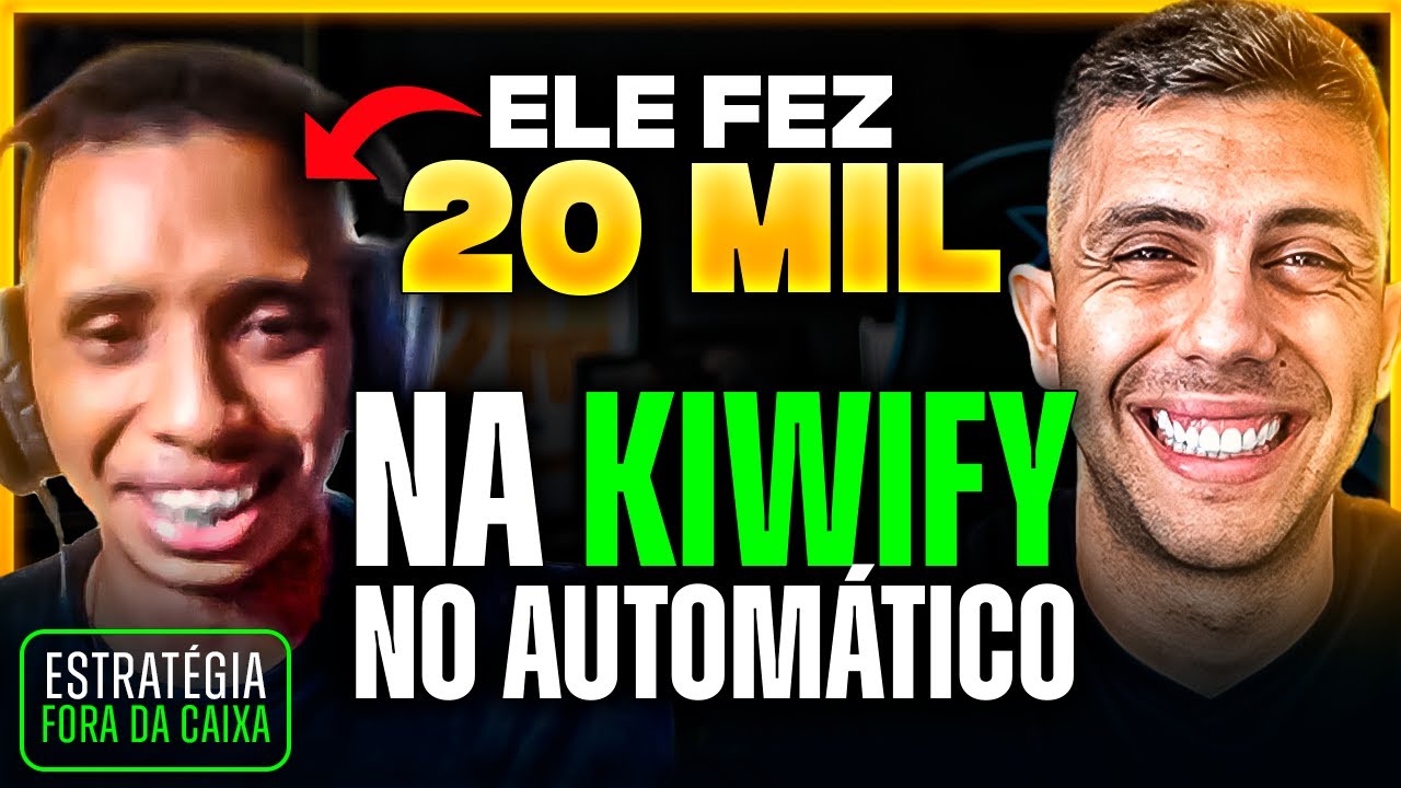 ELE FEZ + DE 20 MIL NA KIWIFY COMO AFILIADO EM 2024  (Estratégia fora da Caixa)