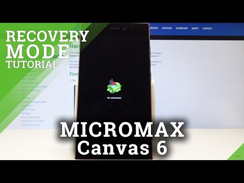 How to Boot into Recovery Mode in MICROMAX Canvas 6 - Micromax System Recovery