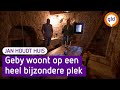 Géby woont met zijn gezin in een kerkje: 'Dit is onze trots' - Jan Houdt Huis