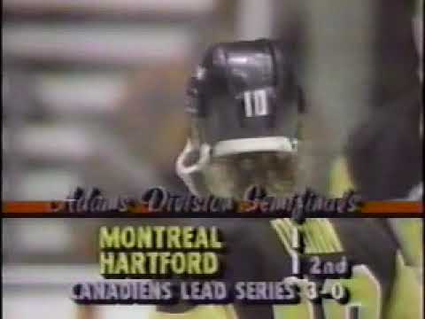 Penguins vs. Rangers 1989 Patrick Division Semi-Final Game 4 (2nd period)