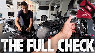 Is Our BMW R1300 GSA Clean Enough For The Next Country?