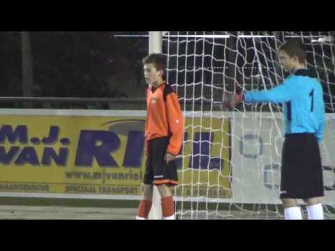 31-01-2017 : Willem II 014-1 - Sport and Future 015-1 ; eerste helft