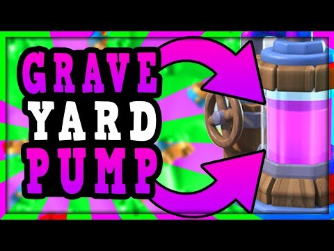 GRAVEYARD PUMP!! :: MY FAVOURITE DECK RIGHT NOW || EASY 12 WIN CHALLENGE DECK IN CLASH ROYALE