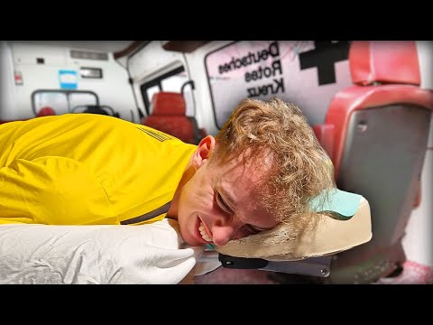 Ich musste ins Krankenhaus...