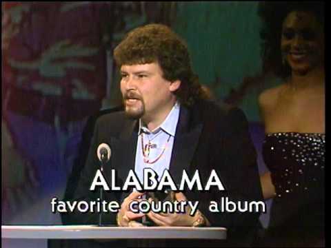 Alabama Win Country Album - AMA 1986