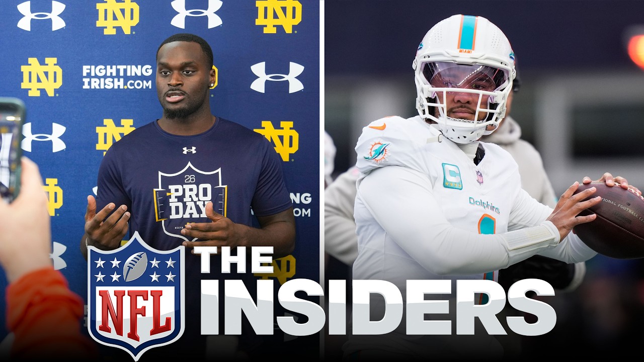 Tua speaks on joining the Falcons, Notre Dame pro day sights and sounds| The Insiders