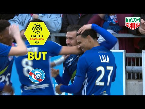 But Pablo MARTINEZ (5') / RC Strasbourg Alsace - SM Caen (2-2)  (RCSA-SMC)/ 2018-19