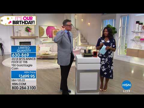 HSN | Coin Collector Celebration 07.20.2018 - 02 AM