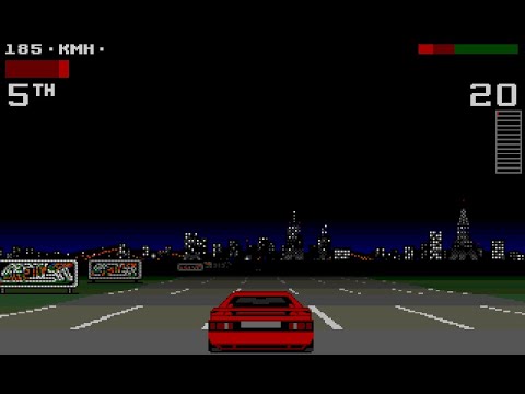 Lotus III: The Ultimate Challenge (Amiga) | Night race, Grand Prix