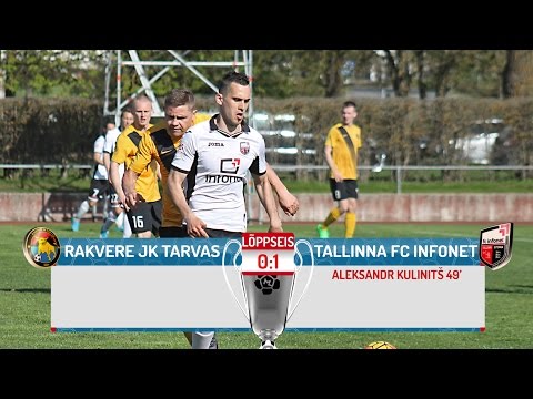 30. voor 2016: Rakvere JK Tarvas - Tallinna FC Infonet  0:1 (0:0)
