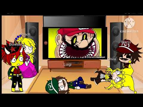 super Mario reacts to something about mario 64