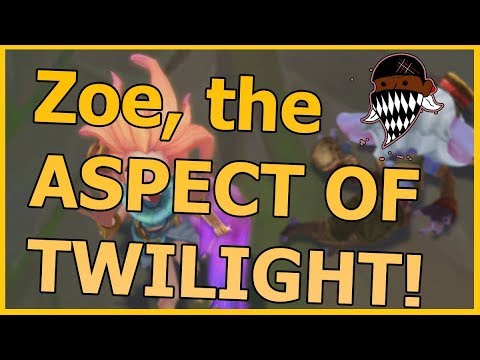 NEW CHAMPION ZOE THE ASPECT OF TWILIGHT LEAGUE OF LEGENDS TRAILER TEASER