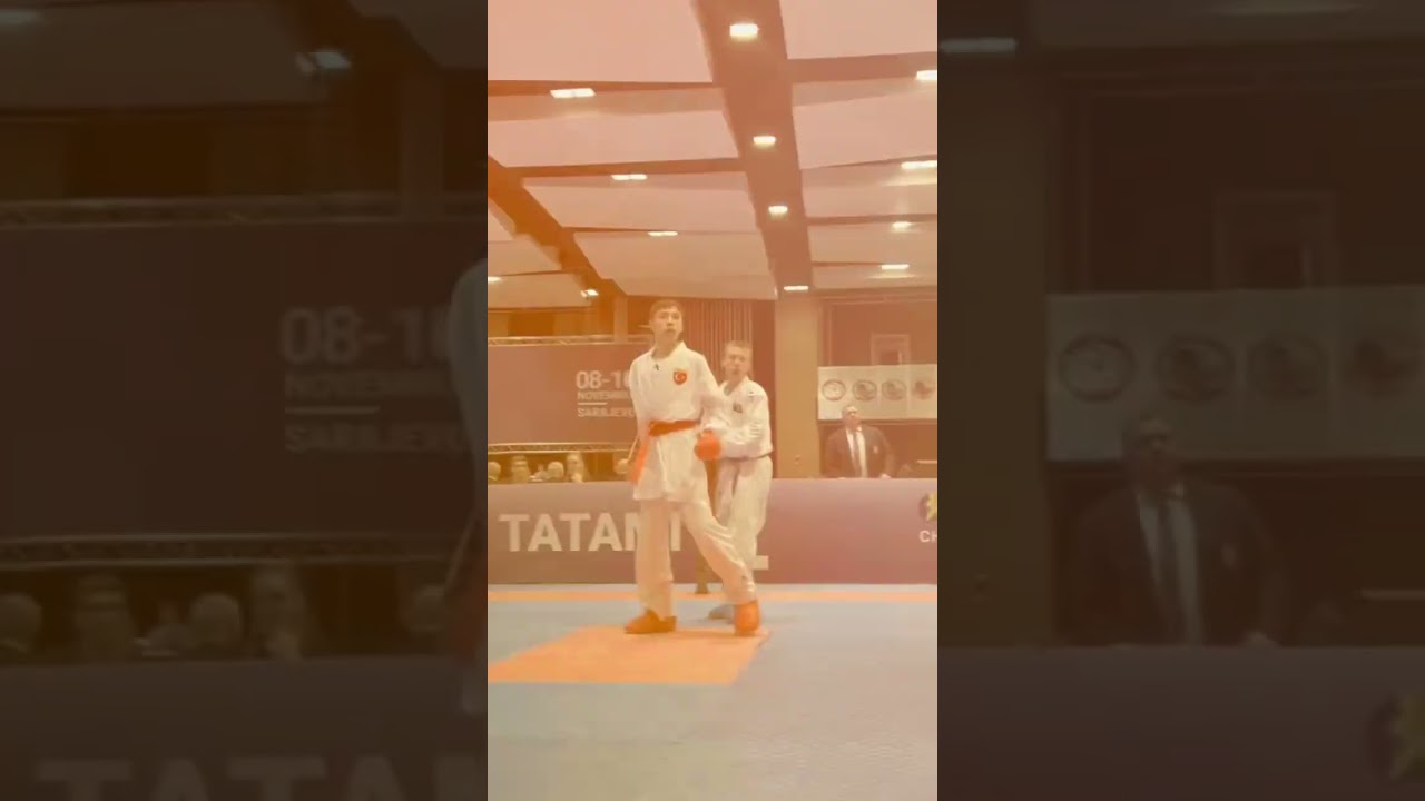 2024 Balkan Karate Şampiyonası.Bosna Hersek / Eymen Sayman.Türk Karate Tv / Sensei Hakan Alpay