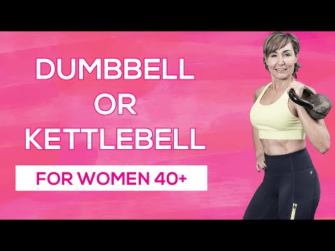 Kettlebell Cardio for Women Over 40