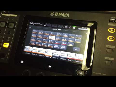 How to assign Sub to Omni Outs - TF Yamaha Digital Mixer