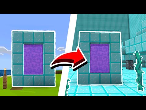 Tresure Toad - How to Get to the Diamond Dimension in Minecraft (No Mods or Addons)