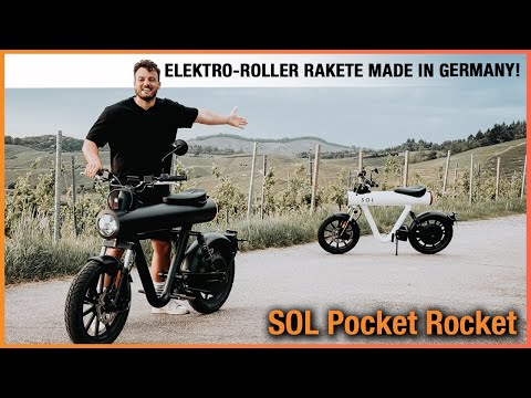 SOL Pocket Rocket (2025) Elektro-Roller Rakete made in Germany! Fahrbericht | Review | Test | Preis