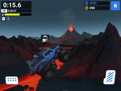 MMX hill dash - volcano -  beast gt