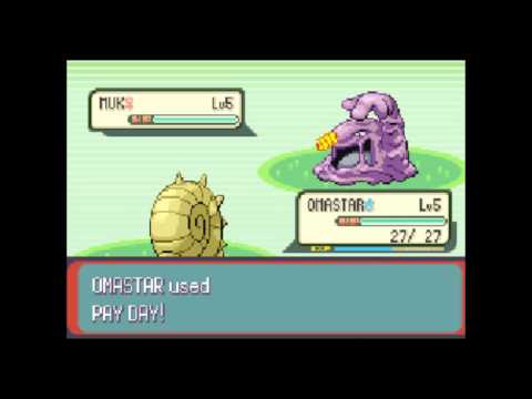 Pokemon Lunatic Emerald Ep.4 - Omastar makes it rain!