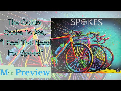 Spokes Preview - The Colors Spoke To Me, “I Feel The Need For Speed”