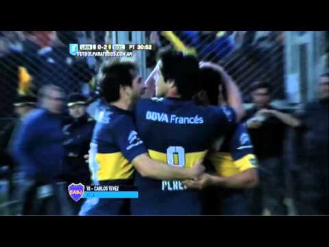 Gol de Tevez. Lanús 0 - Boca 2. Semifinales. Copa Argentina 2015. FPT.