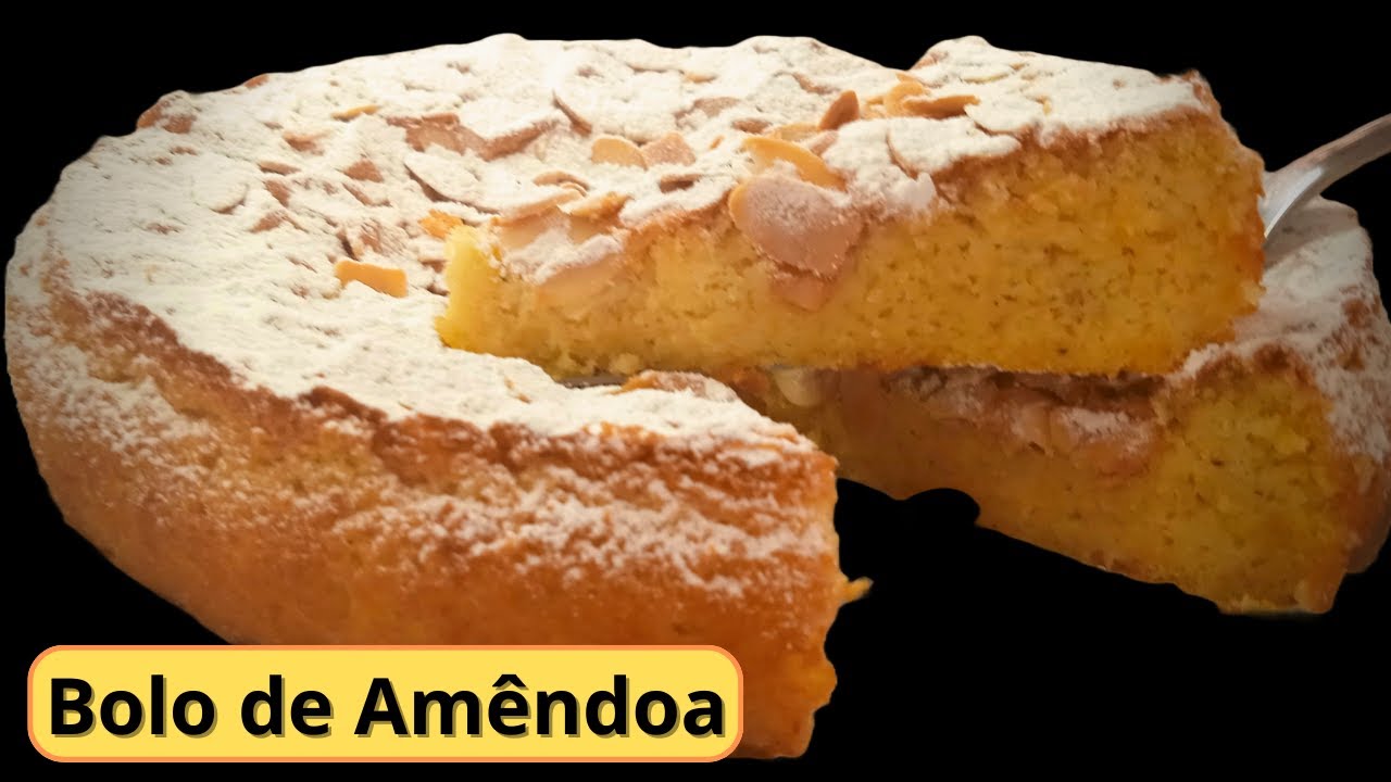 Bolo de Amêndoa sem Farinha e sem Leite [Receita fFácil]