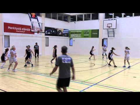 BTSM karsinnan 2. kierroksen ottelusta Helmi Basket - Forssa Basket 3.10.2015