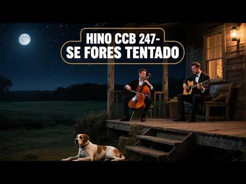 HINO 247 CCB   Se Fores Tentado   HINÁRIO 5 COM LETRAS