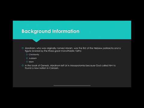 History Madness Final Four: Abraham