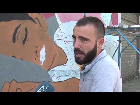 Covid-19 frymëzon artistët/ Pikatura murale “pushton” rrugët e Tiranës - Lajme - Vizion Plus