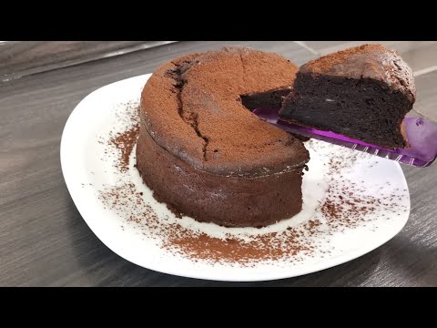 Gateau au chocolat sans sucre sans beurre