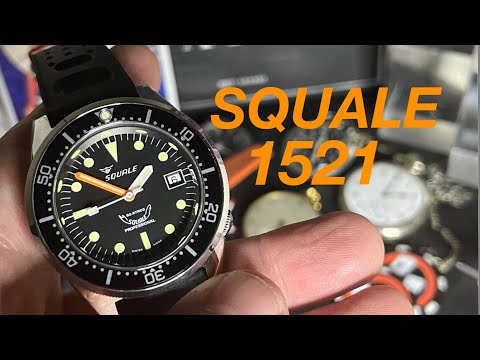 Squale 1521 50 atmos  review
