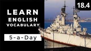 Learn English Vocabulary Daily #18.4 — British English Podcast