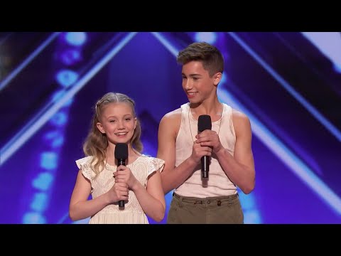 Adorable Kid Dancing Duo Leaves Everyone Speechless..Beautiful ❤️😨 | America's Got Talent 2019