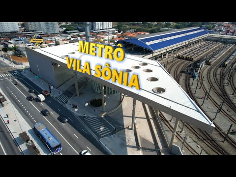 ESTAÇÃO VILA SÔNIA LINHA-4 AMARELA CHEGA FINALMENTE AGUARDADA AMPLIAÇÃO DOS HORÁRIOS 04h às 00h.
