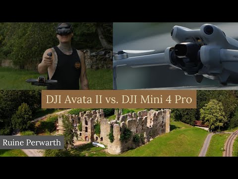 DJI Avata 2 vs. DJI Mini 4 Pro | Ruine Perwarth
